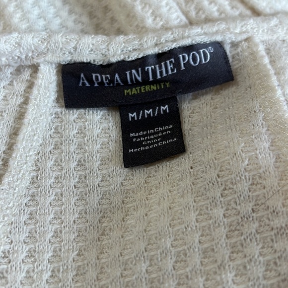 A pea in the pod waffle knit top - Picture 4 of 4